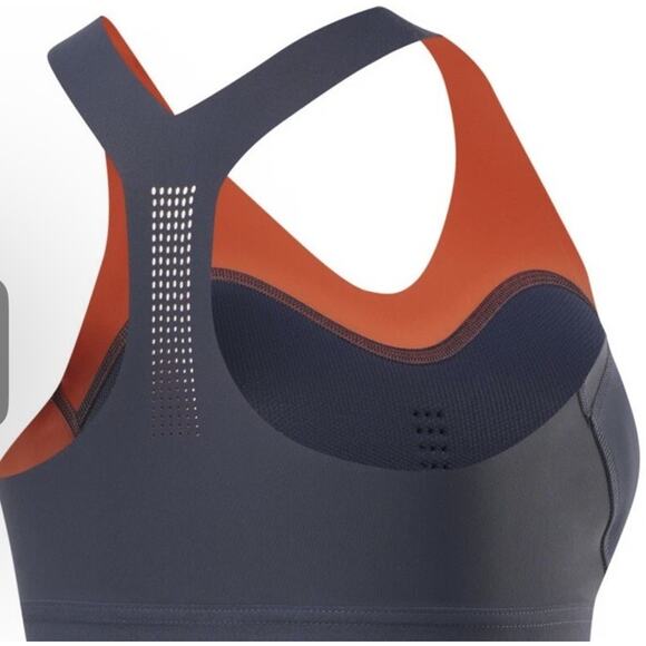 Reebok Puremove Workout Sports Bra, Navy/Orange Size XS/S $60 - Picture 12 of 12